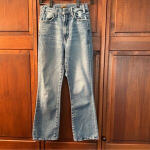 MOTHER The hustle ankle scenic route womens jeans size 24 lightly distressed